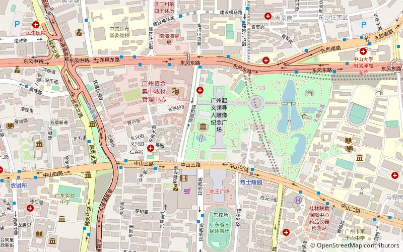 Guangdong Revolutionary History Museum location map