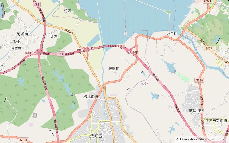 Queshi Bridge location map