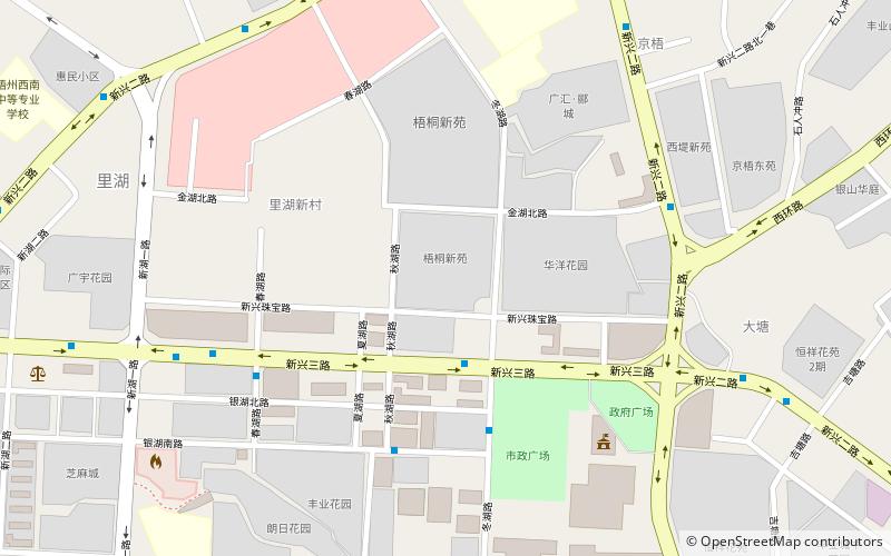 changzhou district wuzhou location map