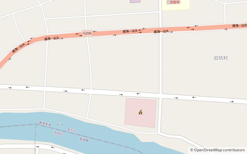 Xian de Jiedong location map