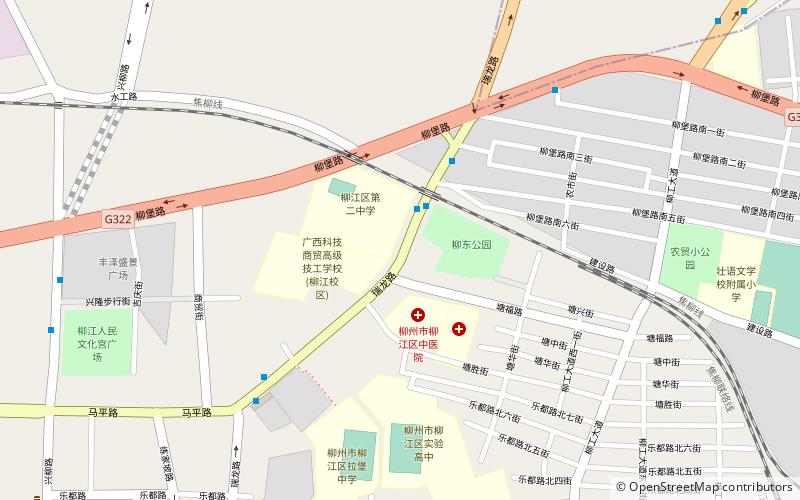 Xian de Liujiang location map