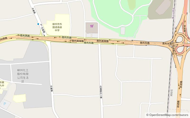Liubei District location map