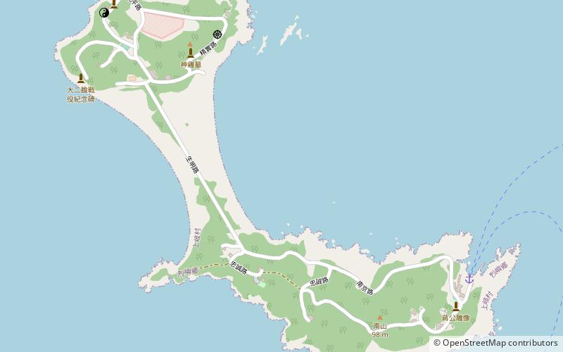 Dadan Island location map