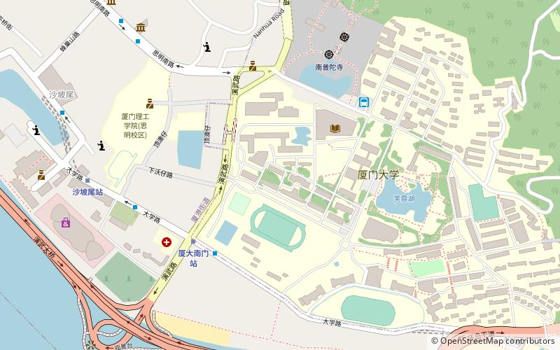 xiamen university of technology location map