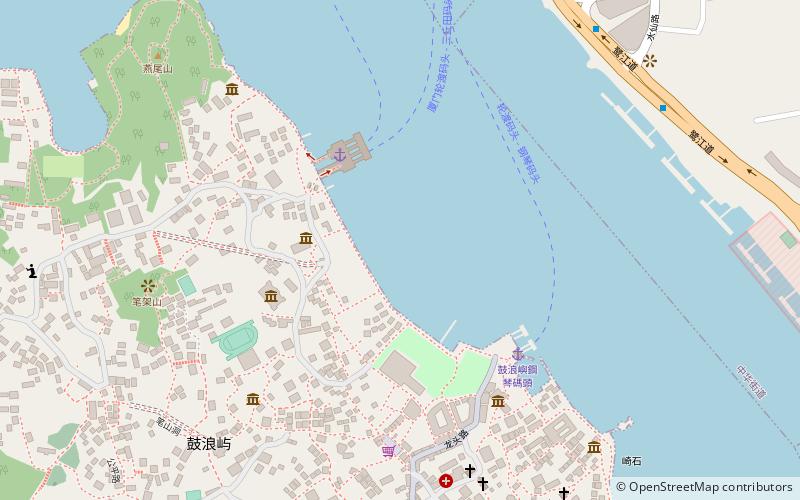huaijiu gulangyu museum xiamen location map