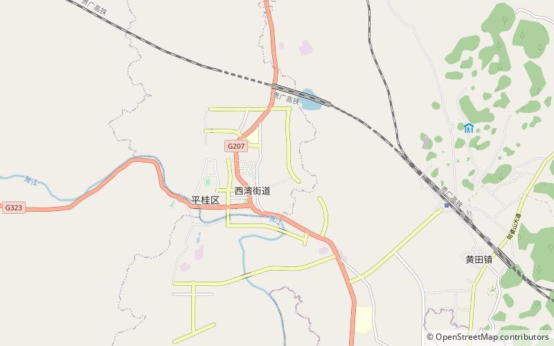 Pinggui District location map