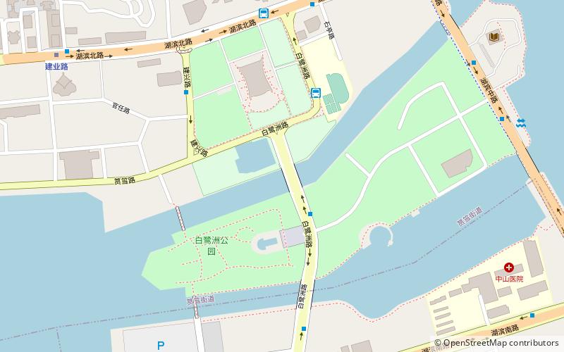 bailuzhou park xiamen location map