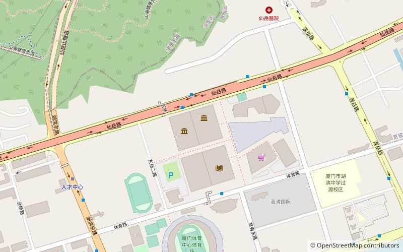 xiamen museum location map