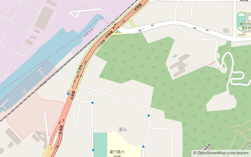 Port de Xiamen location map