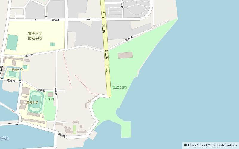 jiageng park xiamen location map