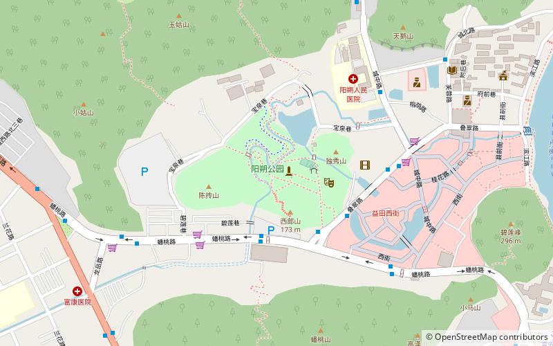 yangshuo park location map