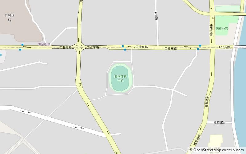 shaoguan city xihe sports centre location map