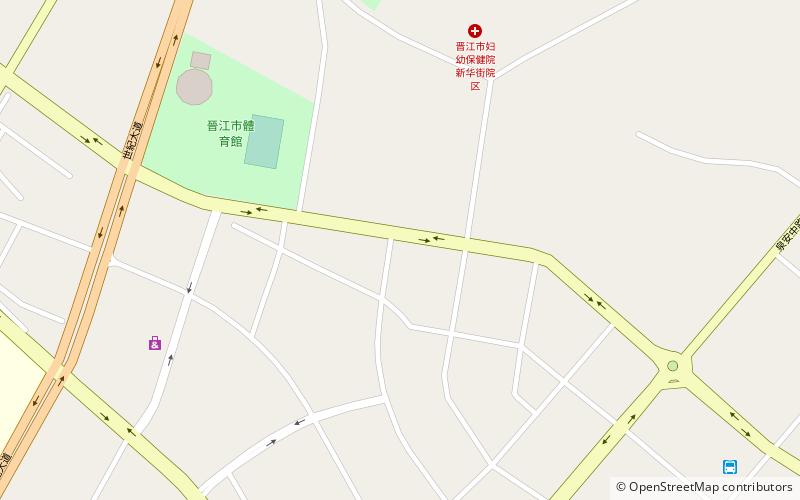 zuchang gymnasium jinjiang location map