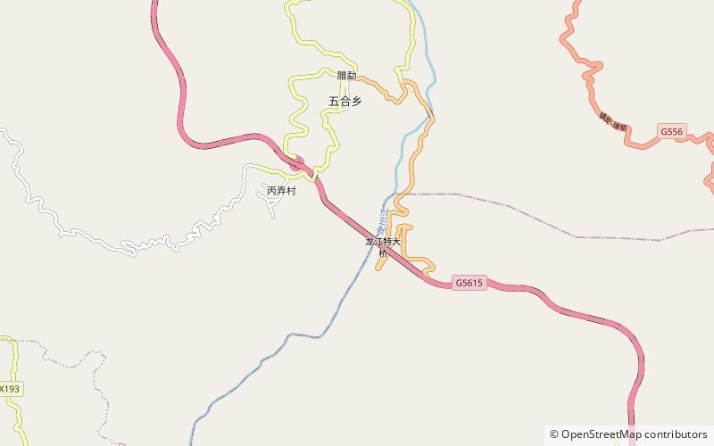 Longjiang Bridge location map