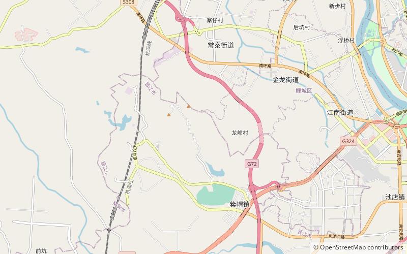 zimao mountain quanzhou location map