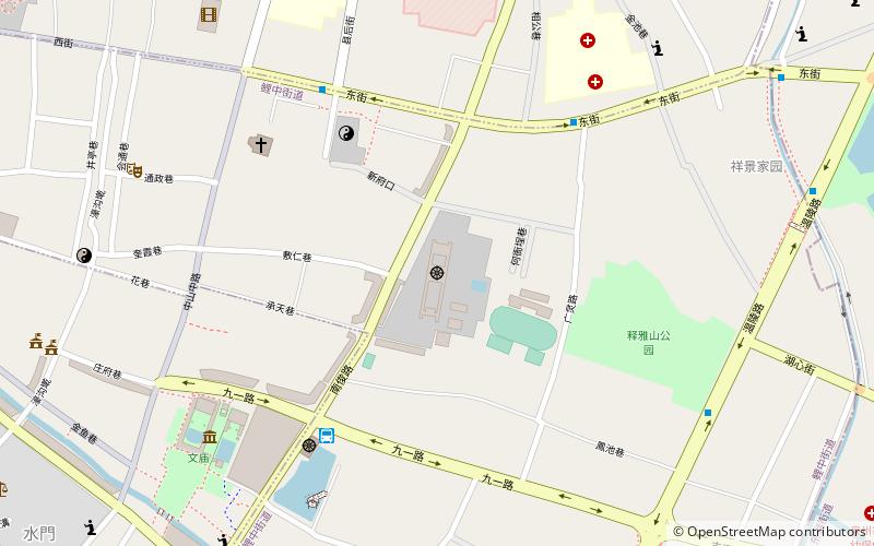 Chengtian Temple location map