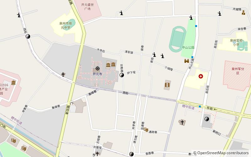 Quanzhou ship location map