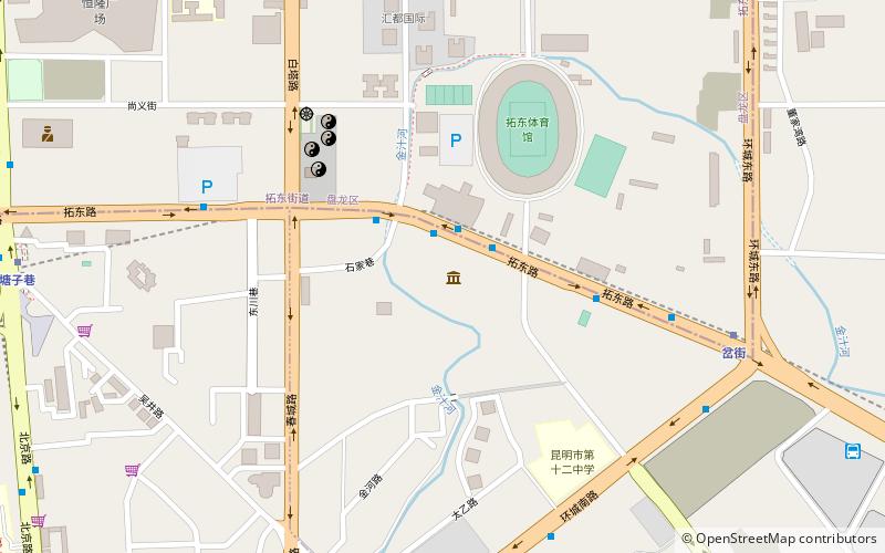 kunming city museum location map