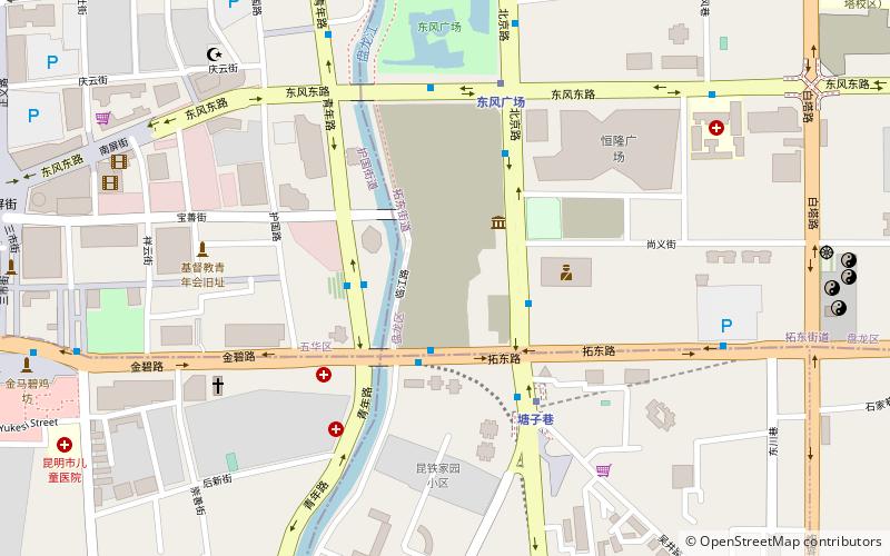 eye of spring trade center kunming location map