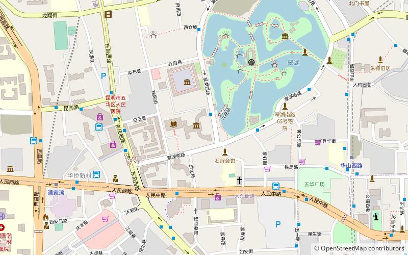 centre commercial kunming location map