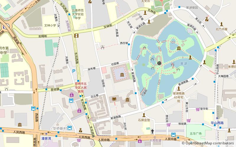 Yunnan Military Academy location map