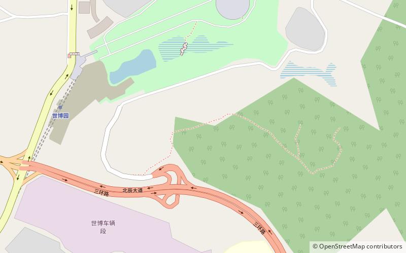 World Horti-Expo Garden location map
