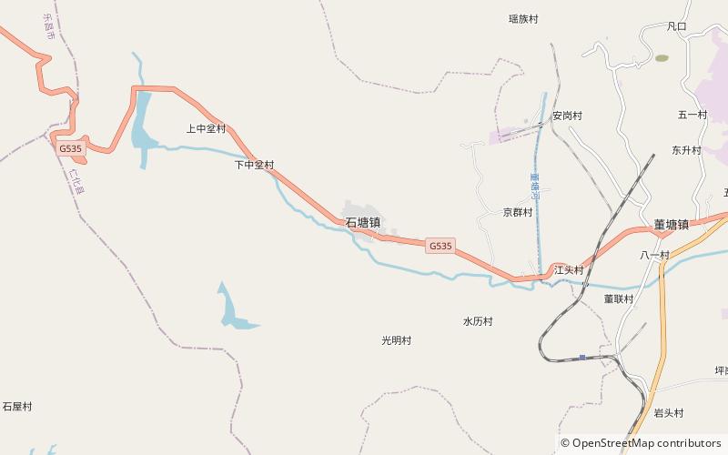 Shuang feng zhai location map