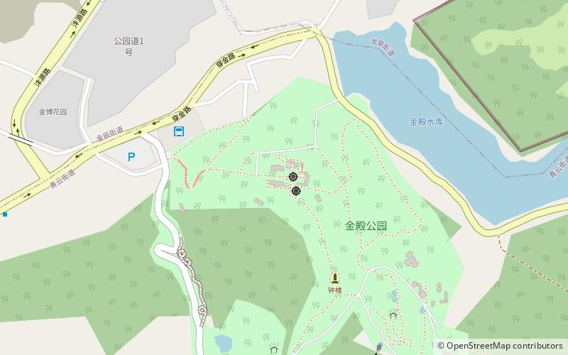 Golden Temple Park location map