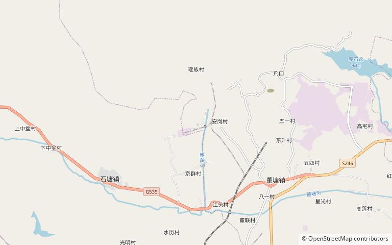 Yun long si ta location map