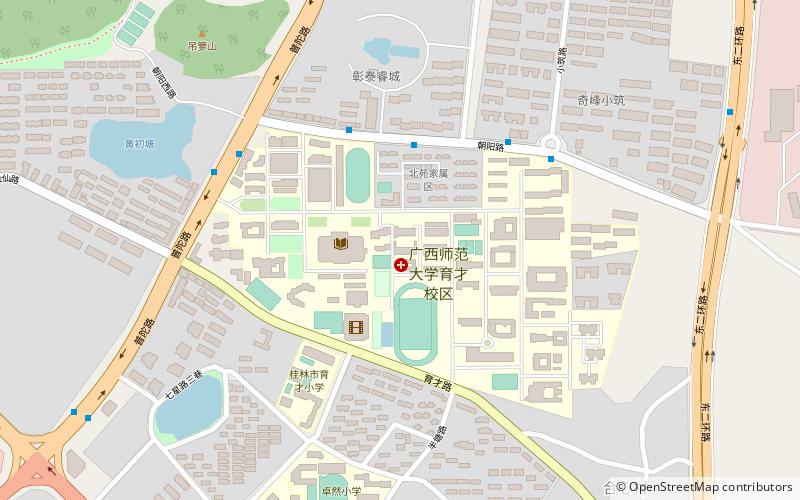 the chinese language institute guilin location map