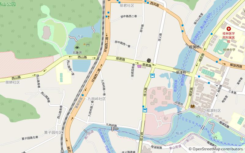 guilin museum location map