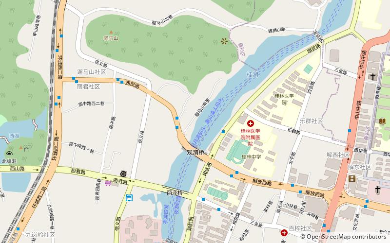 Xiufeng location map