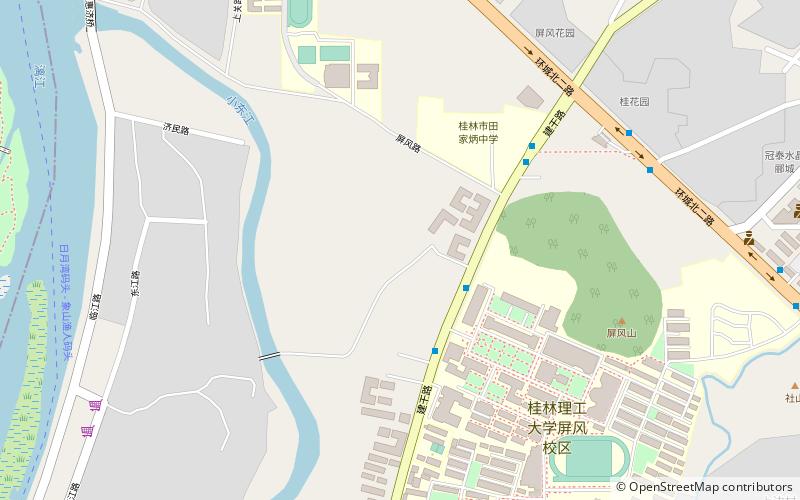 lijiang folk custom garden guilin location map