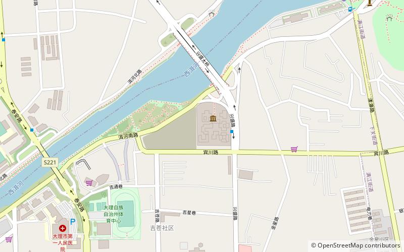dali bai nationality autonomous prefecture museum location map