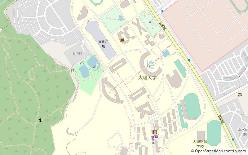Dali University location map