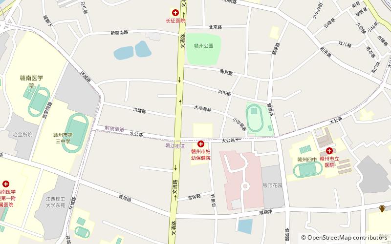 Jiangxi University of Science and Technology location map