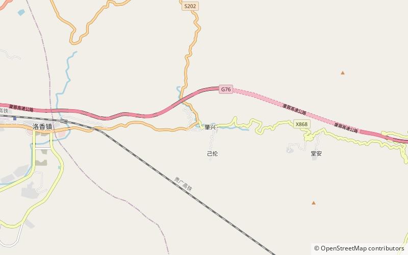 Zhaoxing location map