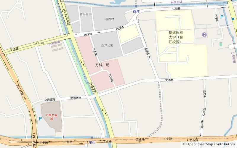 shanghai subdistrict fuzhou location map