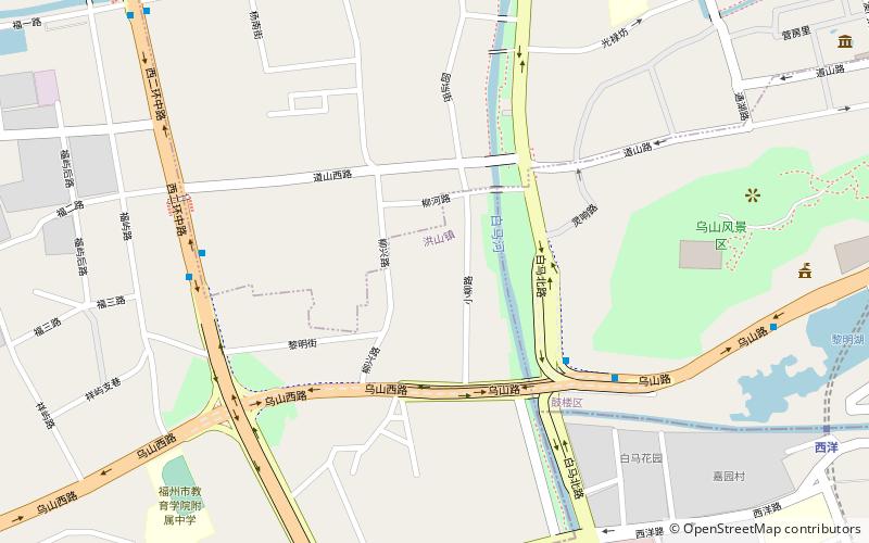 Temple Xichan location map