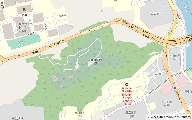 Jinshan Temple location map