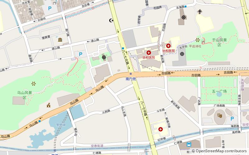 antai fuzhou location map