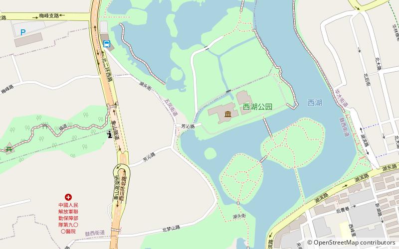 fu jian bo wu yuan fuzhou location map