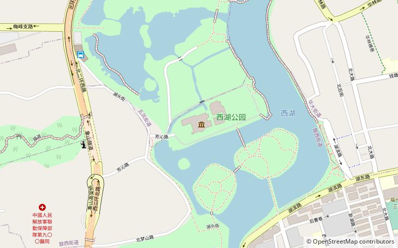 Fujian Museum location map