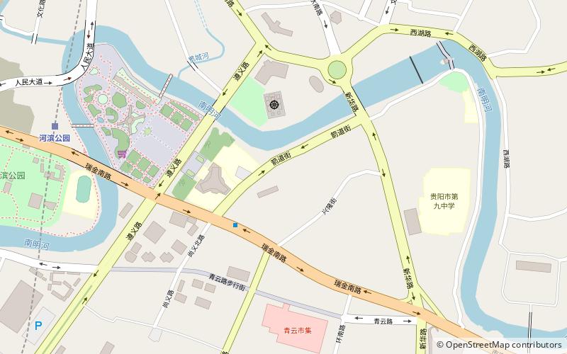Nanming District location map