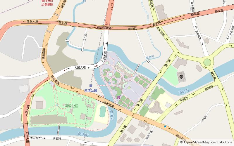 zhu cheng guang chang guiyang location map