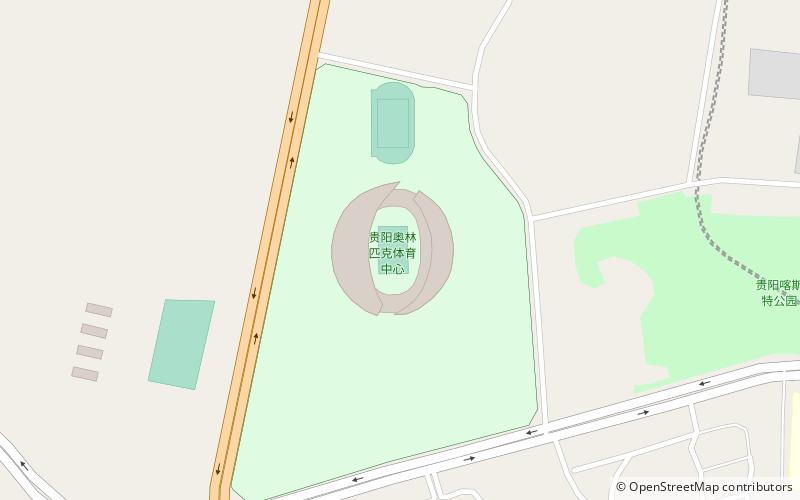 olympisches sportzentrum guiyang location map