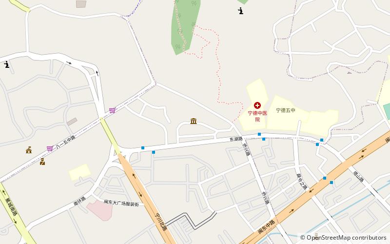 ning de shi jiao cheng qu bo wu guan ningde location map