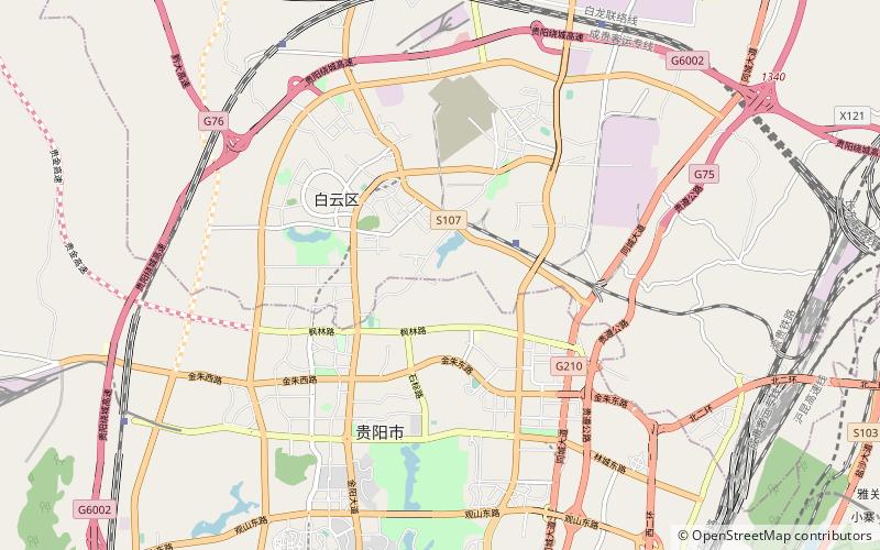 Baiyun Stadium location map