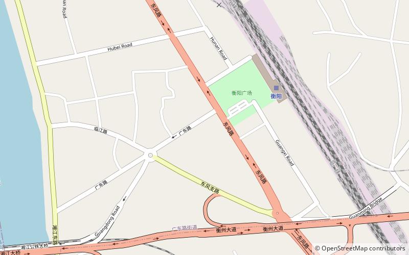 zhuhui district hengyang location map