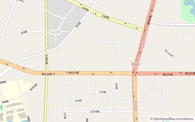 zhengxiang subdistrict hengyang location map